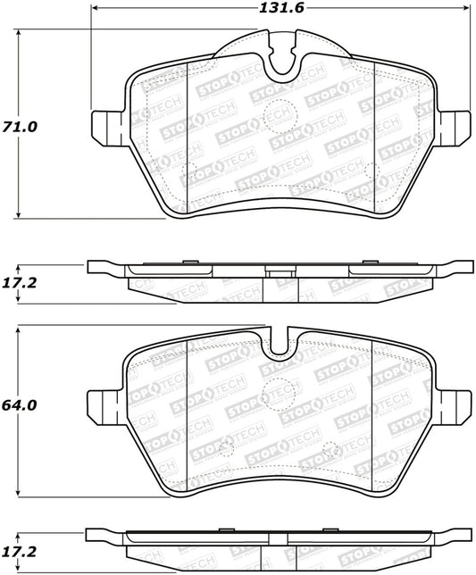 StopTech Street Brake Pads