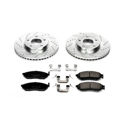 Power Stop 03-04 Infiniti M45 Front Z23 Evolution Sport Brake Kit