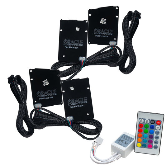 Oracle 19-21 Chevy Camaro LS/LT RGB+A Headlight DRL Kit - w/ Simple Controller