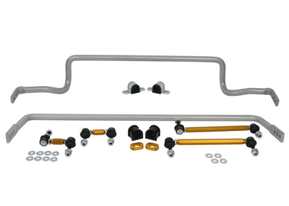 Whiteline 08-17 Mitsubishi Lancer Front & Rear Sway Bar Kit