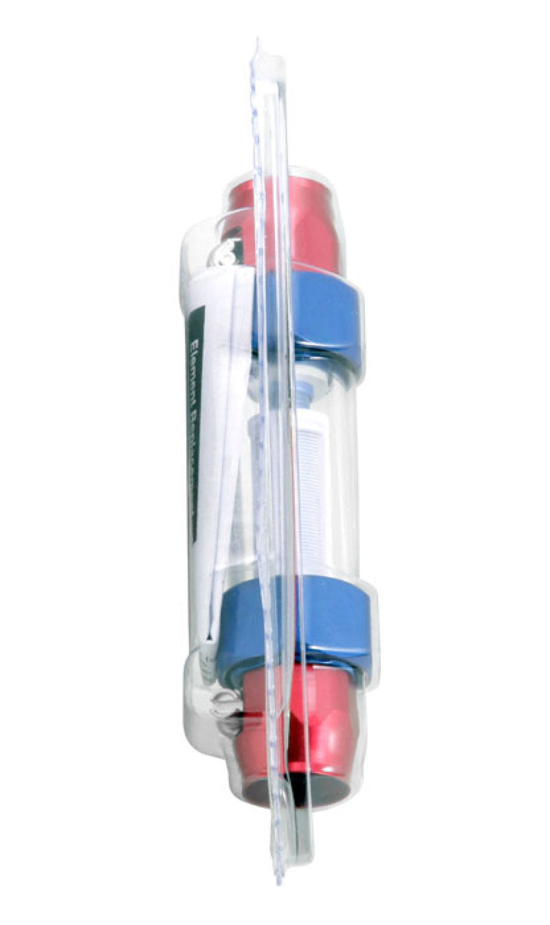 Spectre Pro-Plumbing Fuel Filter 3/8in. - Red/Blue