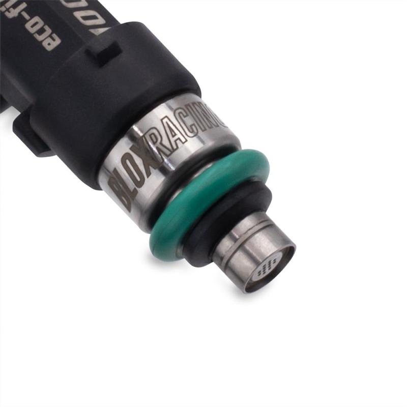 BLOX Racing 1300CC Street Injectors 48mm With 1/2in Adapter 14mm Bore