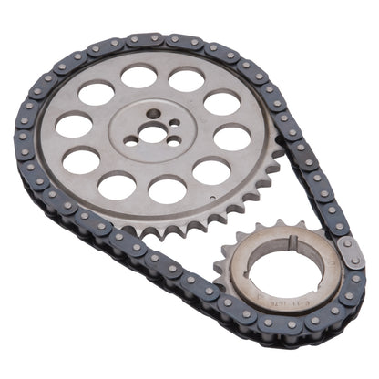 Edelbrock Timing Chain Performer Link 396-502 Chevrolet 96-Later Blocks w/ Cam Thrust Plate