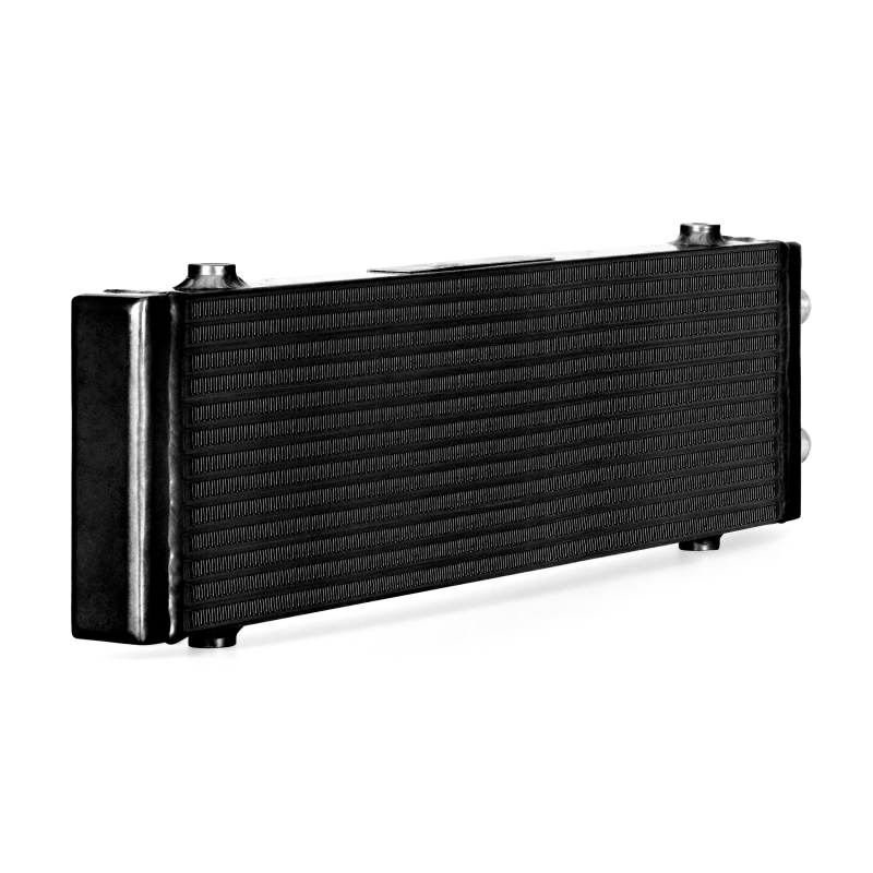 Mishimoto Universal Large Bar and Plate Dual Pass Black Oil Cooler