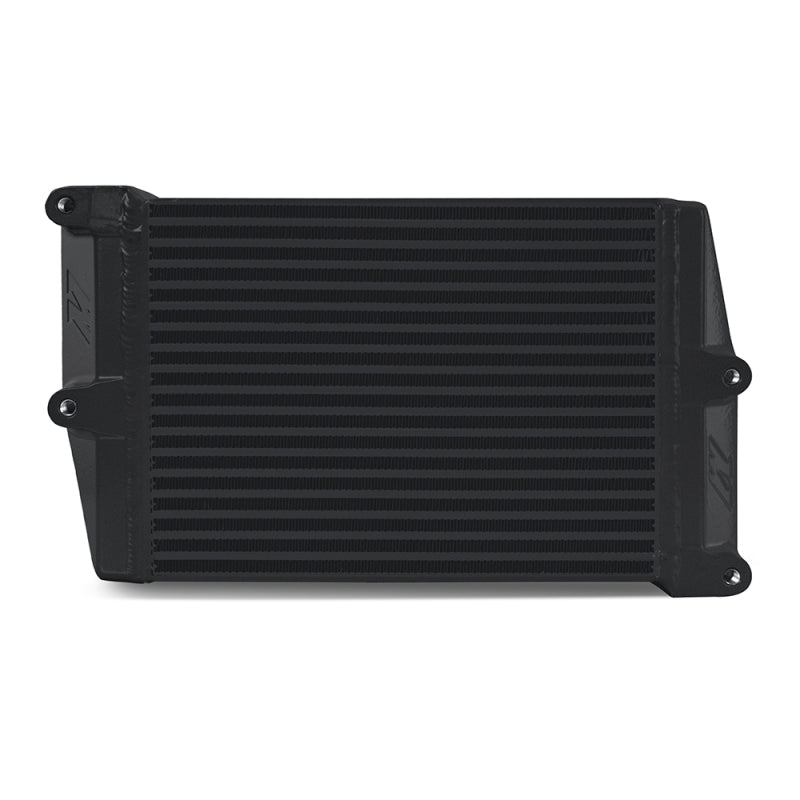 Mishimoto Heavy-Duty Oil Cooler - 10in. Opposite-Side Outlets - Black