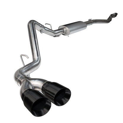 Kooks 2018 + Ford F150 Coyote 5.0L 4V OEM x 3in SS Catback Exhaust w/ Black Tips