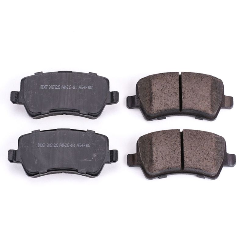 Power Stop 13-15 Land Rover LR2 Rear Z16 Evolution Ceramic Brake Pads