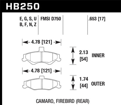 Hawk HP+ Street Brake Pads