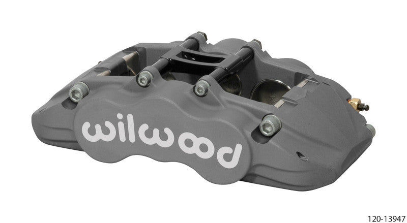 Wilwood Caliper-GN6R-L/H-Black Ano (.80 Thk Pad) 1.75/1.38/1.38in Pistons 1.38in Disc