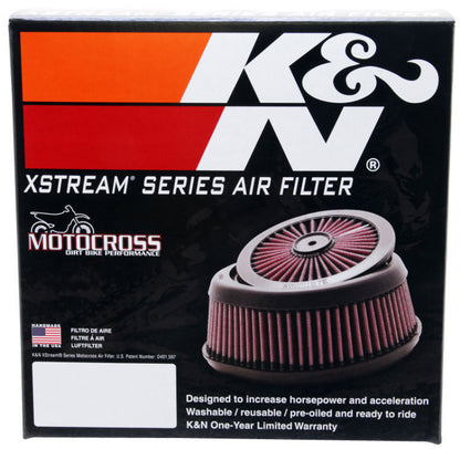 K&N Custom Air Filter Round Tapered 2.688in Height