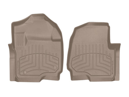 WeatherTech 17-20 Honda Civic Coupe (Incl. Si) Front FloorLiner HP - Tan