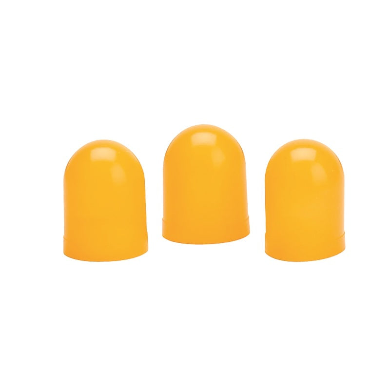 Autometer Light Bulb Boots - Yellow Quantity 3
