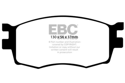 EBC 06-11 Hyundai Accent 1.6 Ultimax2 Front Brake Pads