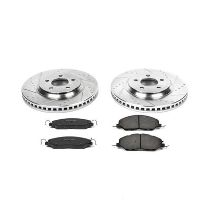 Power Stop 11-14 Ford Mustang Front Z23 Evolution Sport Brake Kit