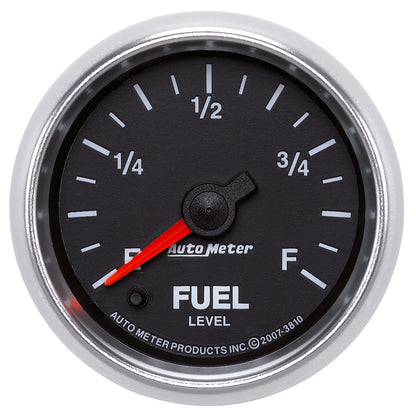 Autometer GS 2 1/16in. 0-280 Ohms Fuel Level Gauge - Stepper Motor