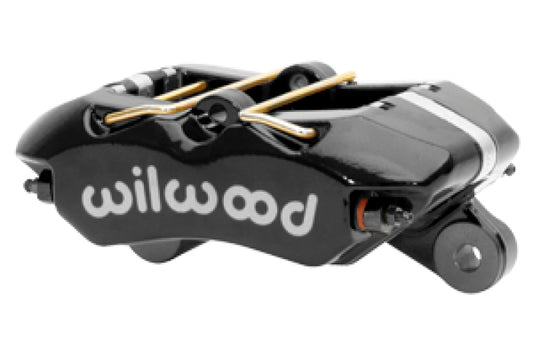 Wilwood Caliper-Forged Dynapro 5.25in Mount/ 4 - 1.98in Pistons/ .81in x 13.06in. Rotor - Black