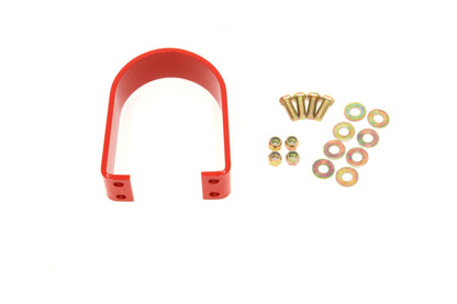 BMR 05-14 S197 Mustang BMR Rear Tunnel Brace Loop Upgrade - Red