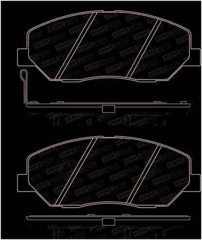 StopTech Street Brake Pads - Front