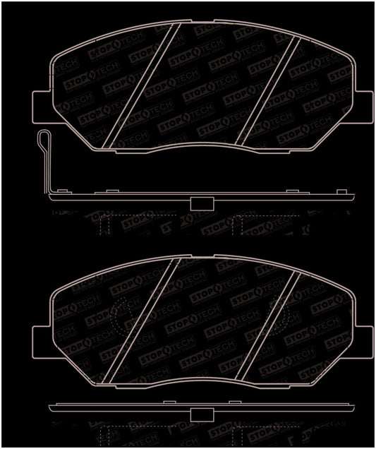 StopTech Street Brake Pads - Front