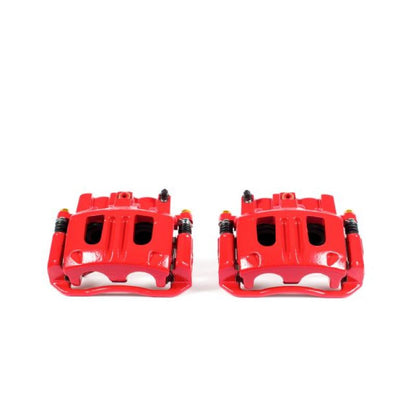 Power Stop 2003 Ford Explorer Sport Front Red Calipers w/Brackets - Pair