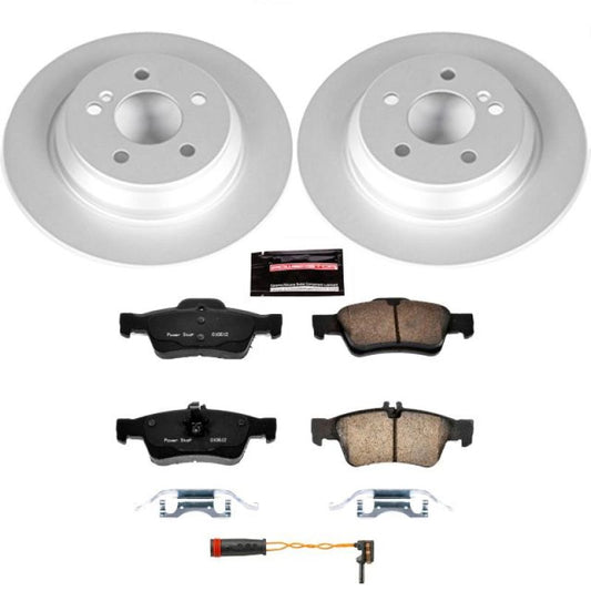 Power Stop 03-06 Mercedes-Benz CL500 Rear Z23 Evolution Sport Coated Brake Kit