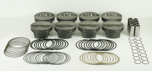 Mahle MS Piston Set SBC 362ci 4.06in Bore 3.5/3.75stk 6.125/6in Rod .927 Pin 12.0/12.7 CR Set of 8