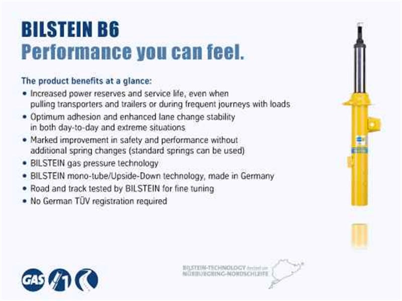 Bilstein B6 Heavy Duty Rear Monotube Shock Absorber