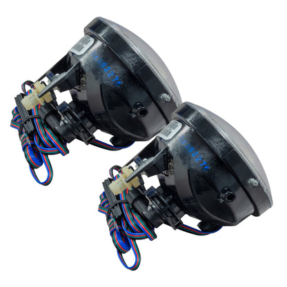 Oracle Lighting 07-13 Toyota Tundra Pre-Assembled LED Halo Fog Lights -Blue
