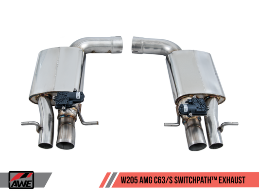 AWE Tuning Mercedes-Benz W205 AMG C63/S Sedan Track-to-SwitchPath Conversion Kit - Non-DPE Cars