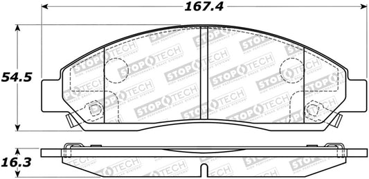 StopTech Street Brake Pads