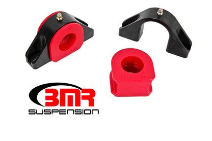 BMR Universal 1.25in Billet Aluminum Sway Bar Mount Mount (Polyurethane) - Black