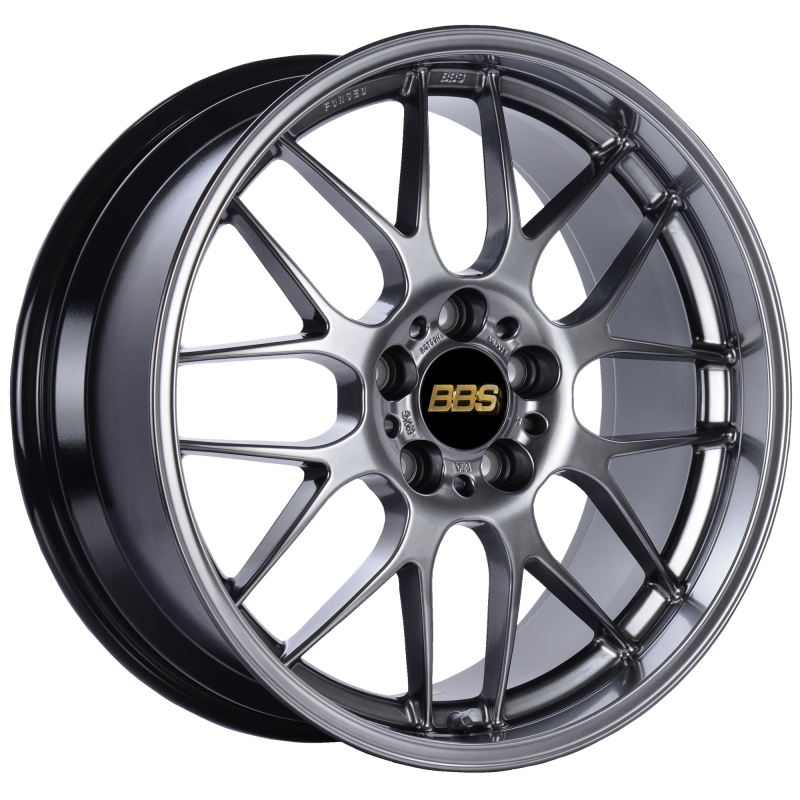 BBS RG-R 19x9 5x120 ET20 Diamond Black Wheel -82mm PFS/Clip Required