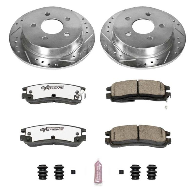 Power Stop 04-05 Buick Century Rear Z26 Street Warrior Brake Kit