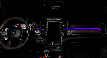 Oracle 19-22 Ram Fiber Optic LED Interior Ambient Dash Kit - (3PCS) -