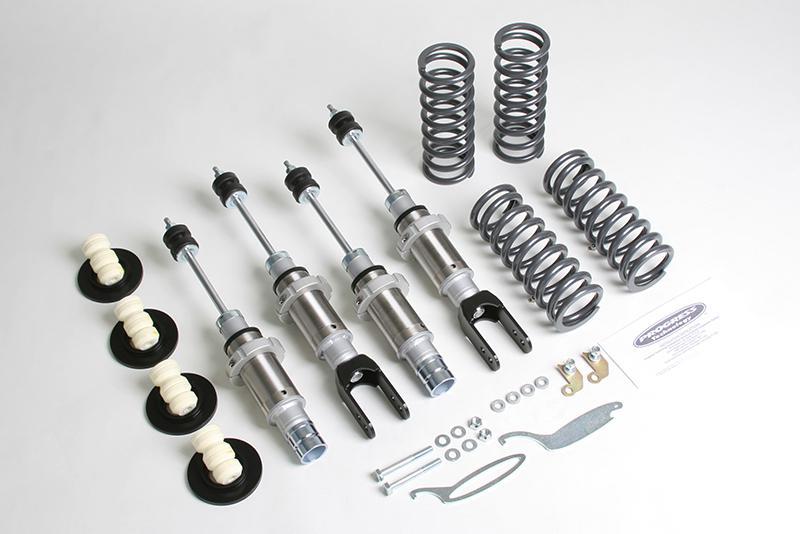 Progress Tech 89-91 Honda Civic/Si/CRX Coil-Over 3 System (FR 450lb / RR 550lb) Factory Top Hat Only