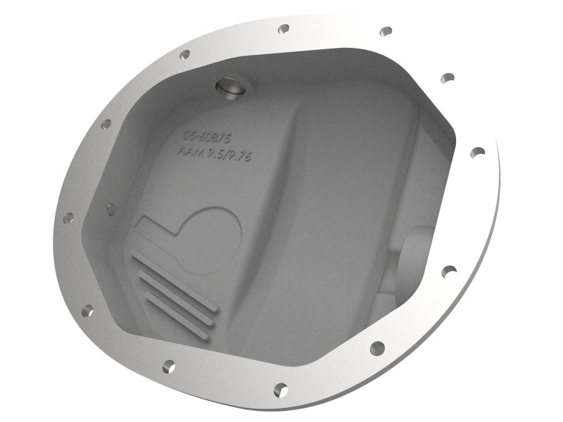 aFe Street Series Rear Differential Cover Raw 14-19 Chevrolet Silverado V8 4.3L / 5.3L / 6.2L