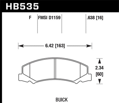 Hawk HPS Street Brake Pads