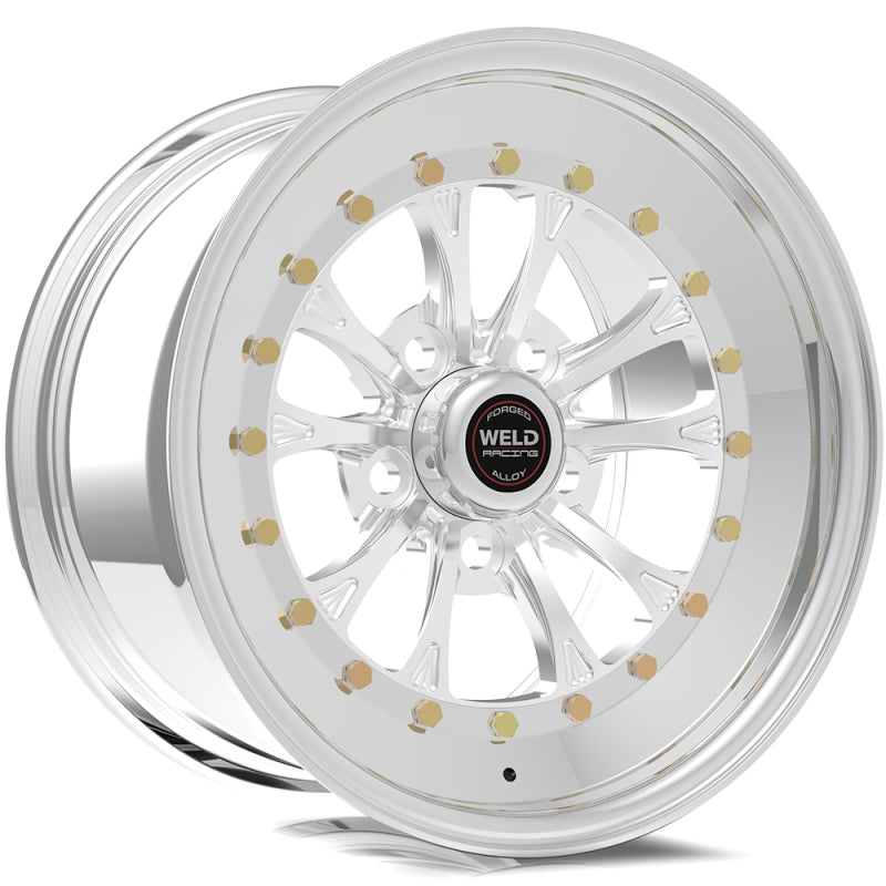 Weld Vitesse 15x10 / 5x4.5 BP / 4.5in. BS Polished Wheel - Non-Beadlock