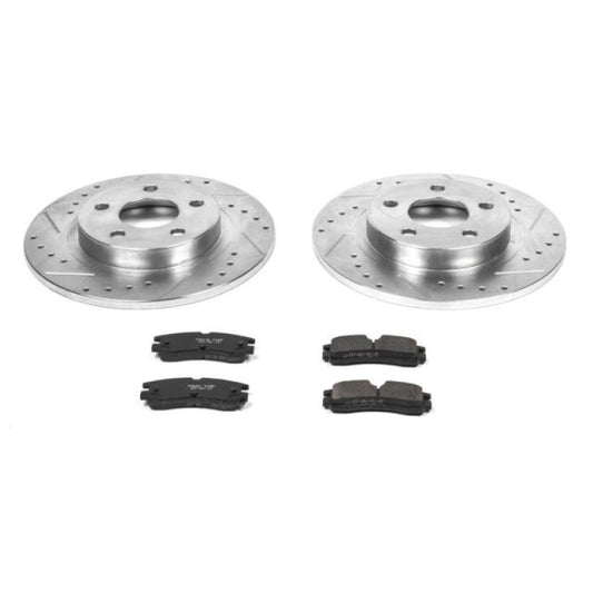 Power Stop 98-02 Cadillac Seville Rear Z23 Evolution Sport Brake Kit