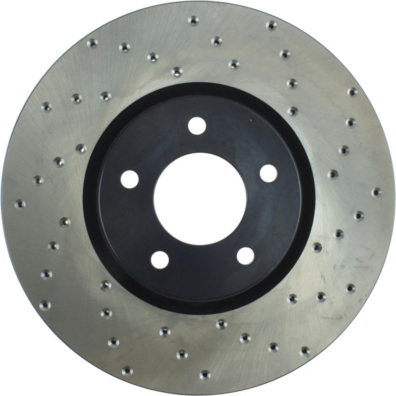 StopTech 2007-2013 Mazda 3 2.3L Cryo Drilled Left Front Brake Rotor