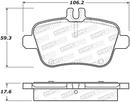 StopTech Street Brake Pads - Front