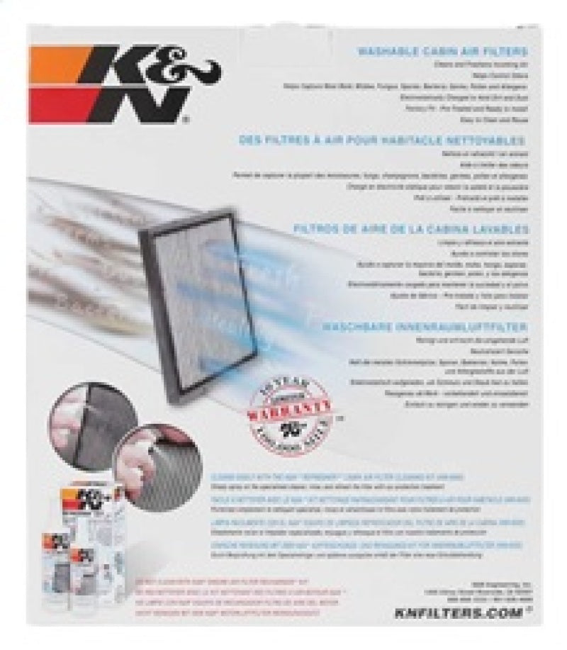 K&N 16-18 Nissan Titan XD Cabin Air Filter (Set of 2)