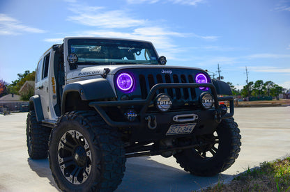 Oracle 07-16 Jeep Wrangler JK SMD HL - ColorSHIFT w/ BC1 Controller