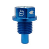 NRG Magnetic Oil Drain Plug M14X1.5 Acura/Honda/Mazda/Mitsubishi - Blue