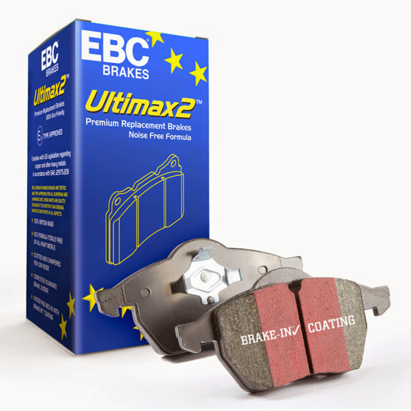 EBC 2010-2017 Volkswagen Touareg 3.0L Supercharged Hybrid Ultimax2 Front Brake Pads