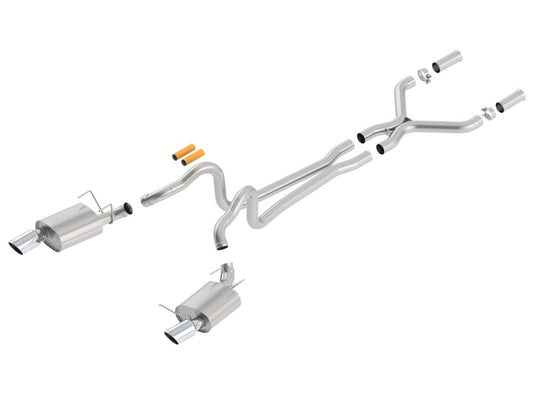 Borla 13-14 Mustang GT/Boss 302 5.0L V8 RWD Single Split Rear Exit ATAK Catback Exhaust