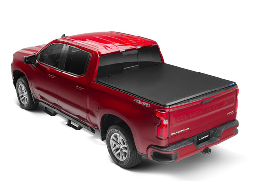 Lund 19-20 Chevy Silverado 1500 (8ft. Bed w/o Factory Storage Boxes) Hard Fold Tonneau Cover - Black