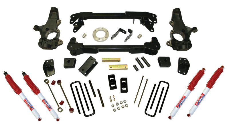 Skyjacker 2001-2009 Chevrolet Silverado 2500 HD 4 Wheel Drive Suspension Lift Kit w/ Shock