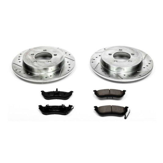 Power Stop 06-10 Ford Explorer Rear Z23 Evolution Sport Brake Kit