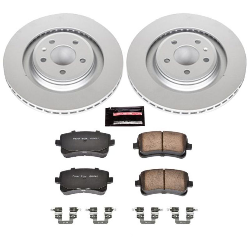 Power Stop 10-11 Audi S4 Rear Z23 Evolution Sport Coated Brake Kit